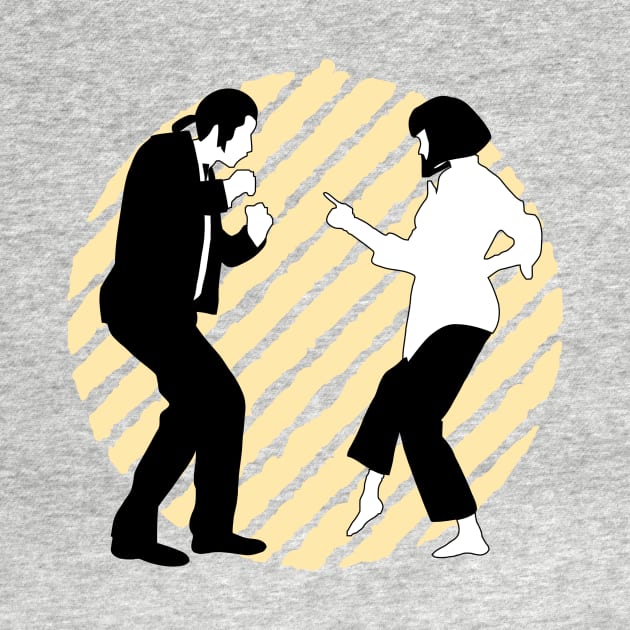 pulp fiction t-shirt by radartshop